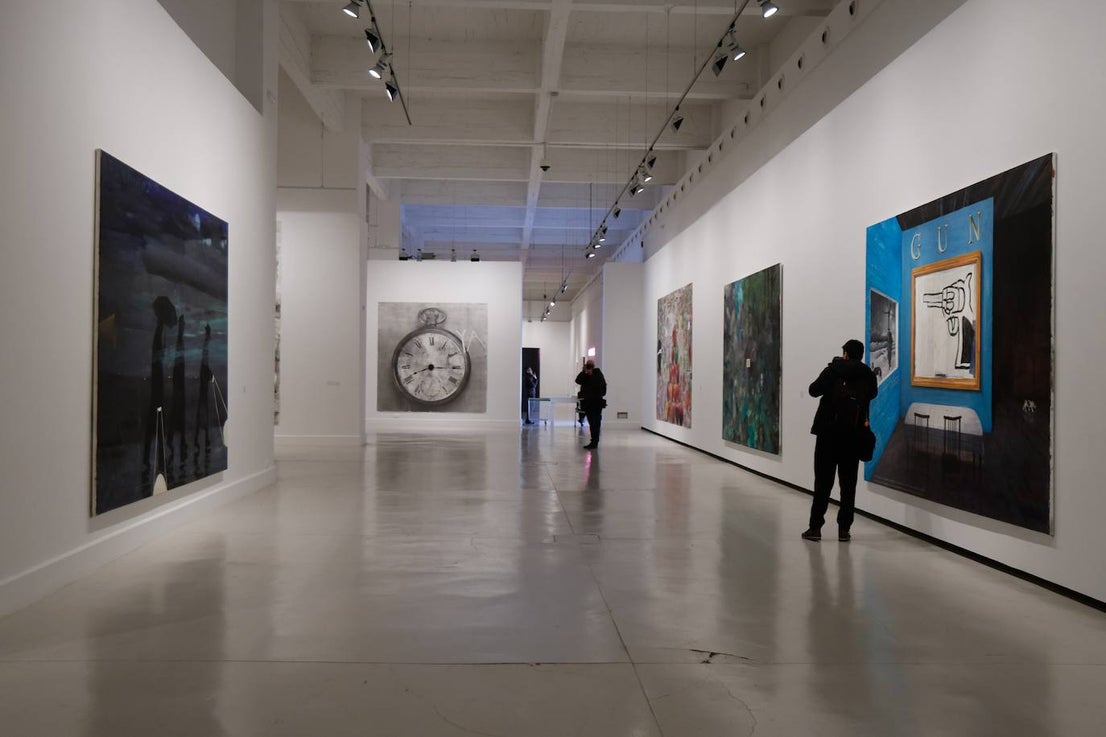 Artist Eduardo Gruber exhibition at the CAC Málaga