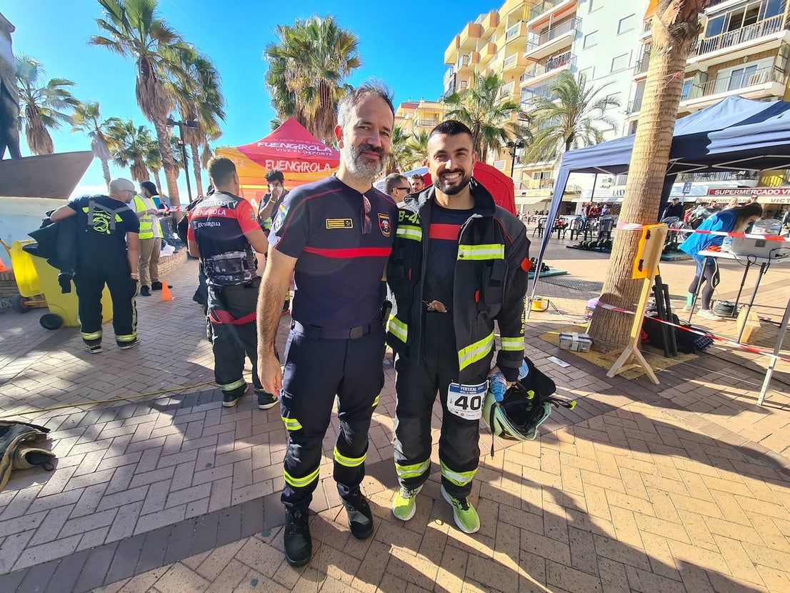 Fuengirola's vertical race for firefighters, in images
