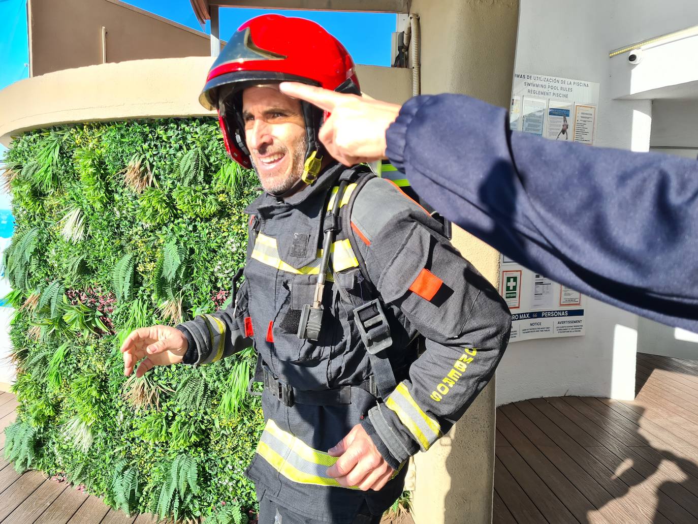 Fuengirola&#039;s vertical race for firefighters, in images
