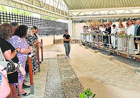 The Roman mosaics at the Río Verde villa in Marbella.