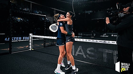 Spain's Bea González, the youngest ever winner of the World Padel Tour Master Final