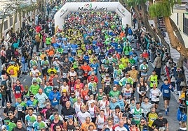 Last year's half marathon attracted 1,500 runners.