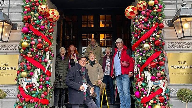 Costa del Sol expat club takes Christmas reunion to Yorkshire