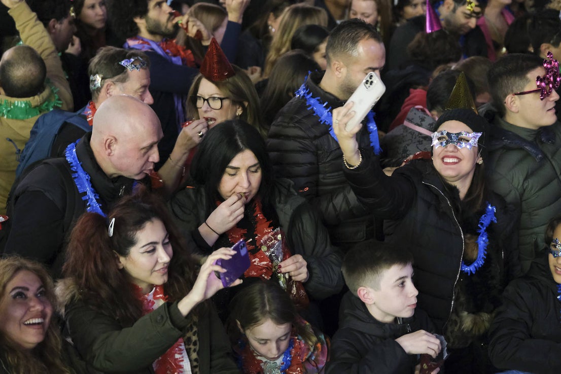 New Year's Eve celebrations in Malaga city attracted visitors from Spain and abroad.