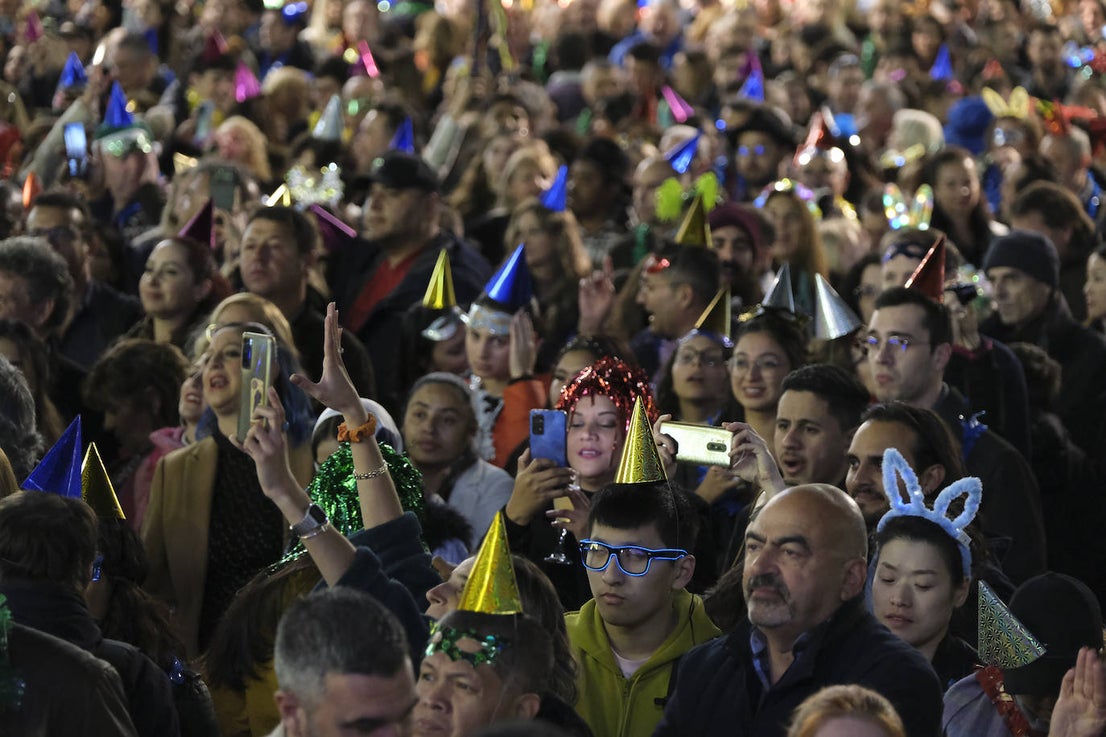 New Year's Eve celebrations in Malaga city attracted visitors from Spain and abroad.