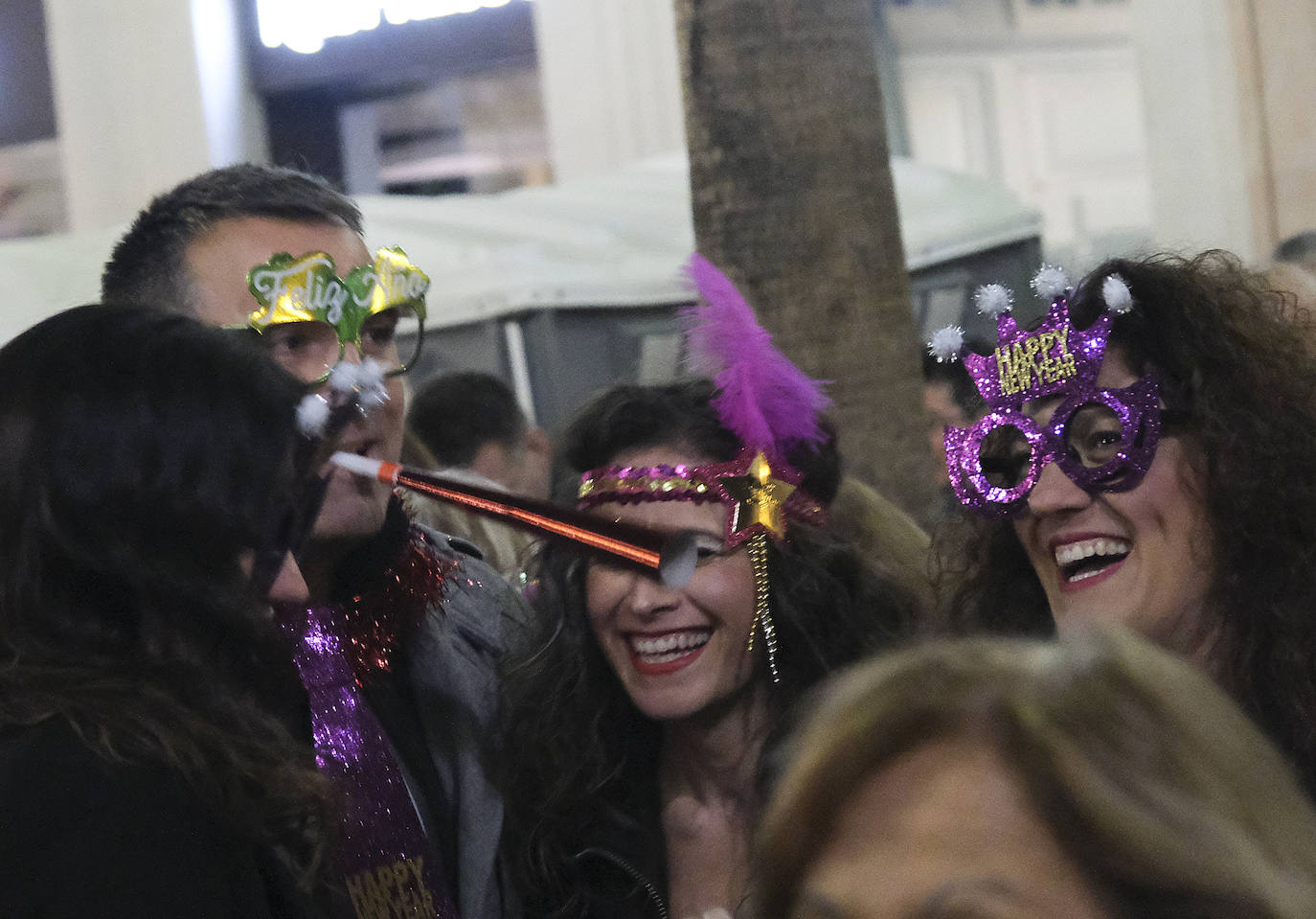 New Year's Eve celebrations in Malaga city attracted visitors from Spain and abroad.