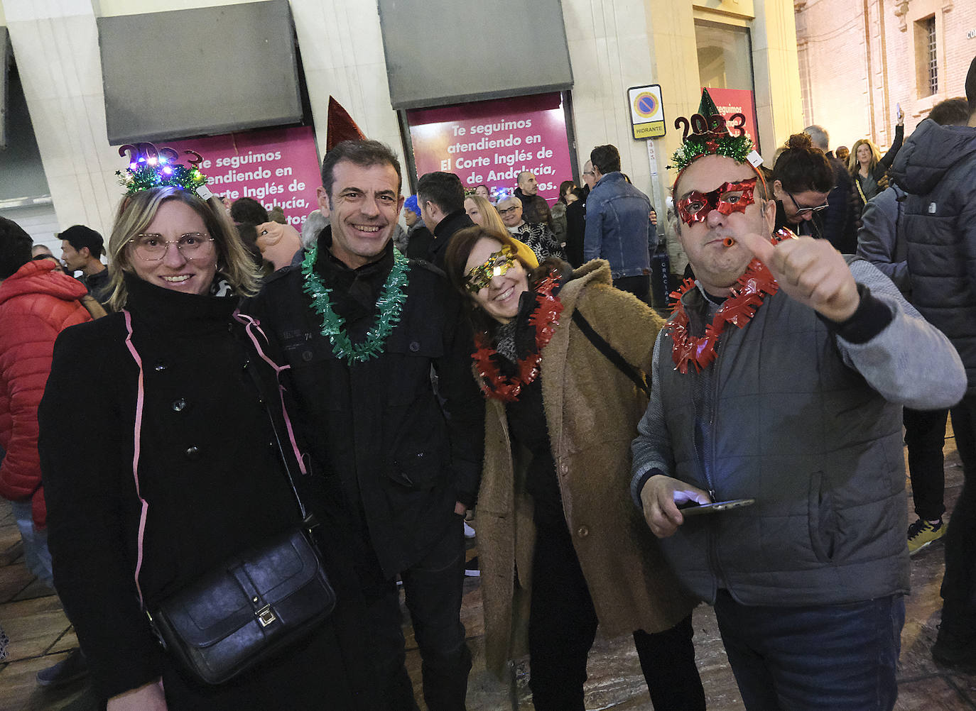 New Year's Eve celebrations in Malaga city attracted visitors from Spain and abroad.