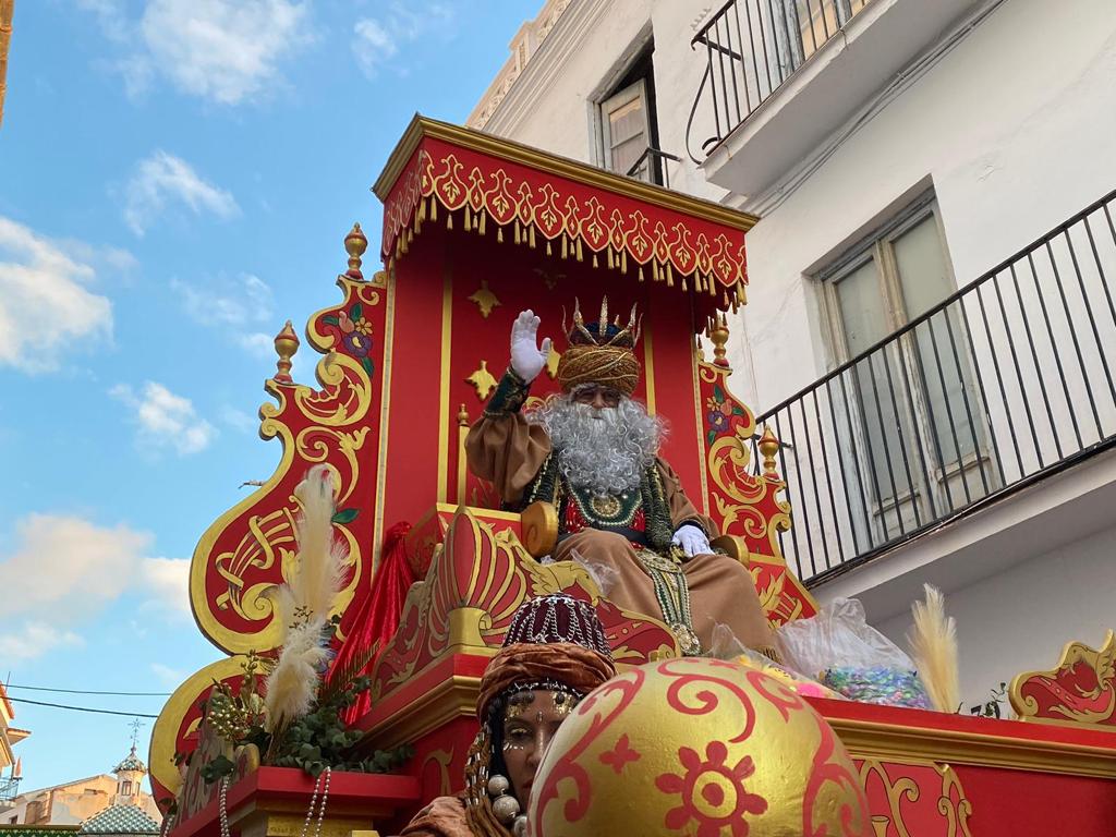 The Three Kings toured Malaga province on 5 January