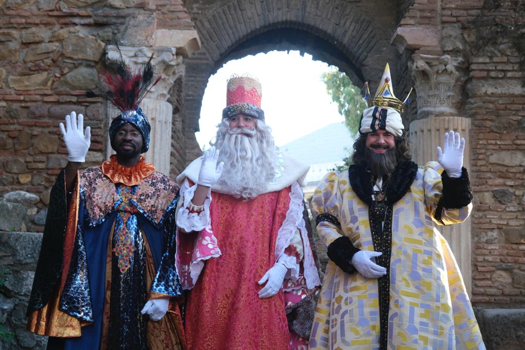 The Three Kings parade in Malaga city.