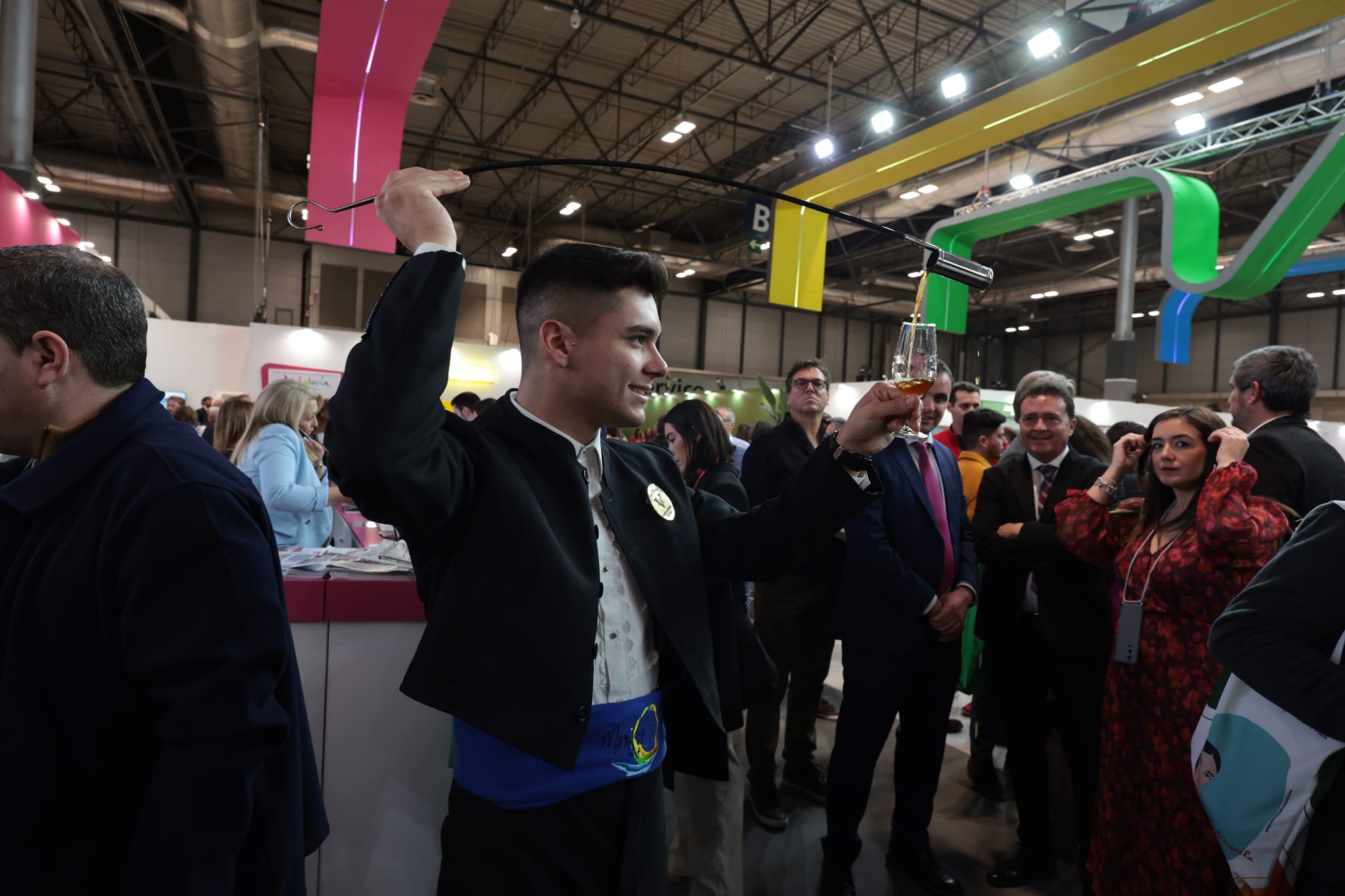 Andalucía's presence during the first day of Fitur