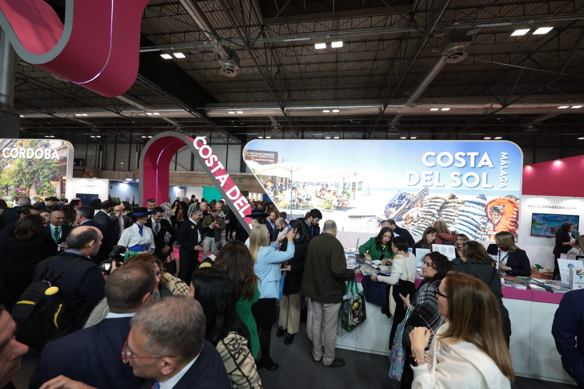 The Costa del Sol's presence during the first day of Fitur