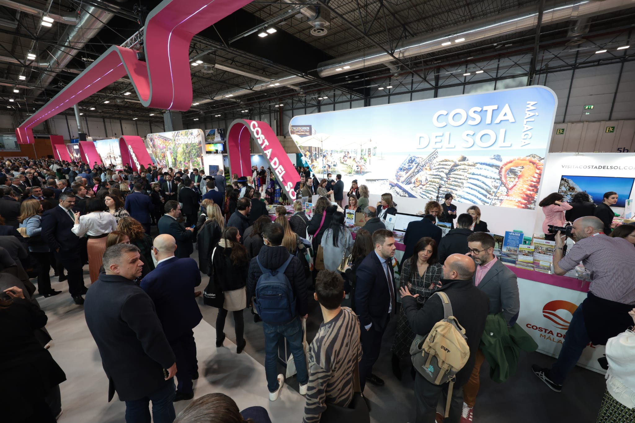 The first day of Fitur 2023 in Madrid.