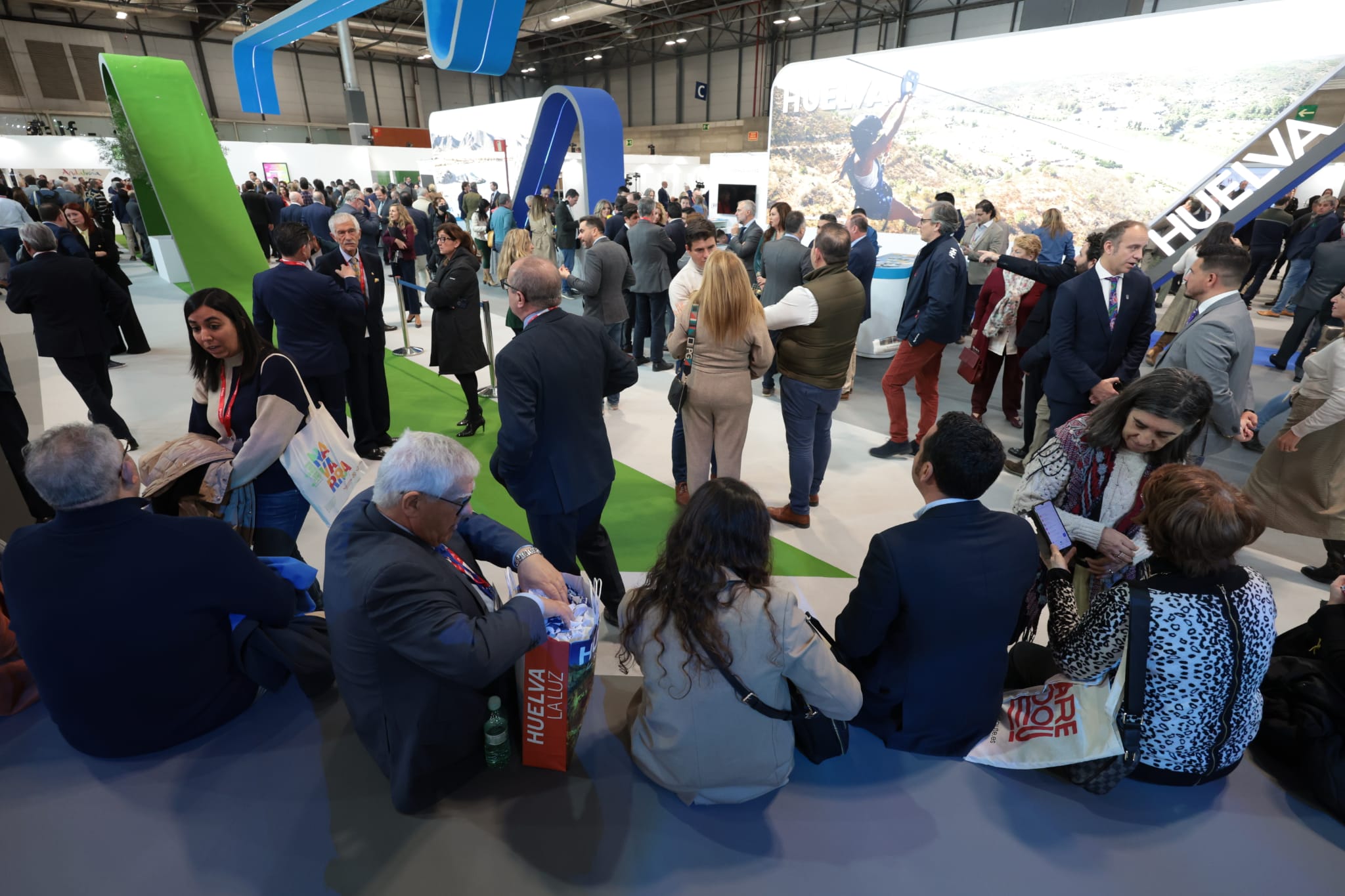 The first day of Fitur 2023 in Madrid.