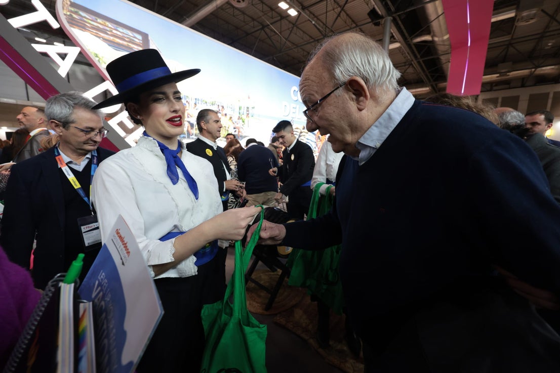 Andalucía's presence during the first day of Fitur