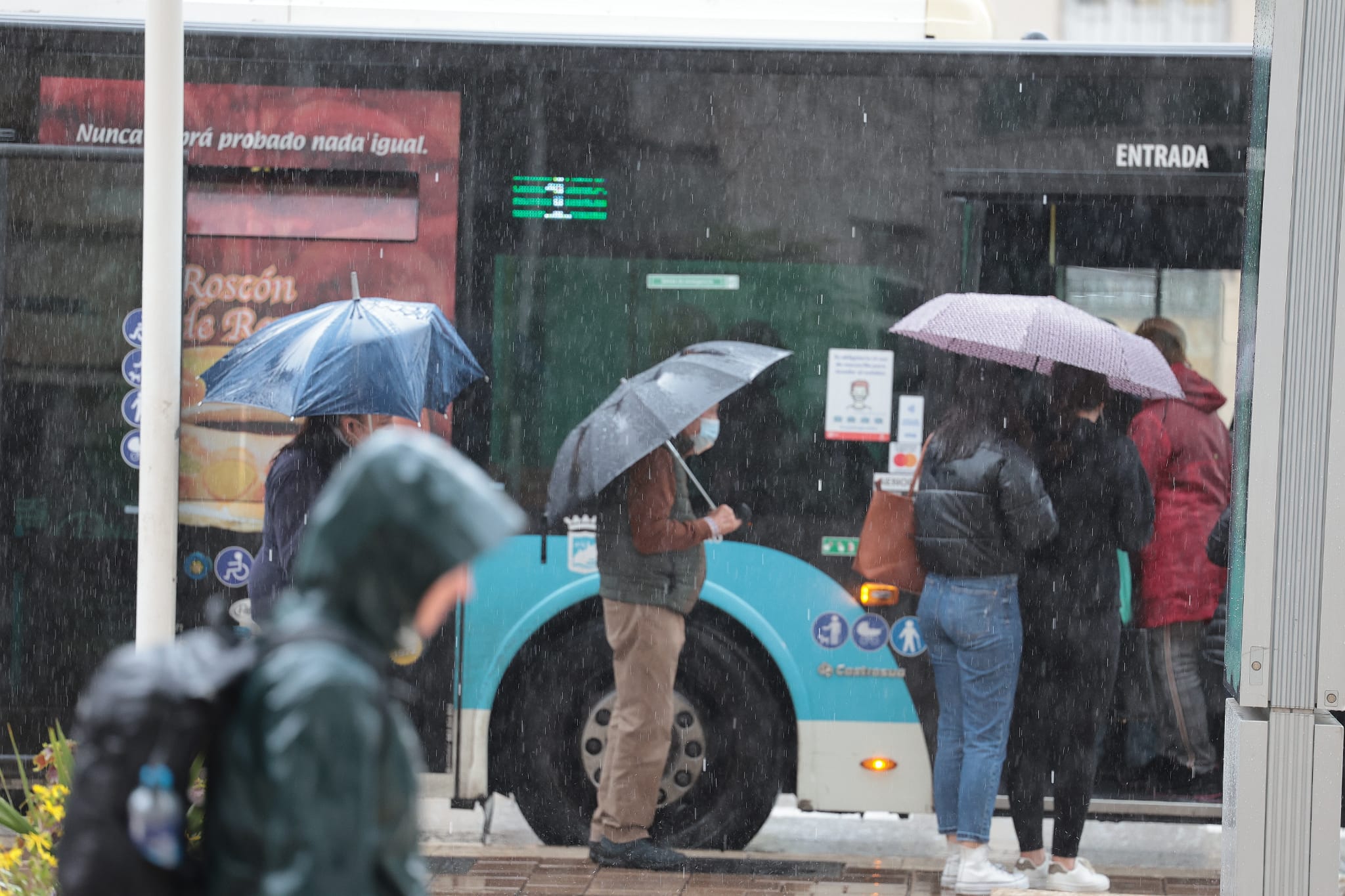 Storm deposits some heavy downpours in Malaga province, and more rain is expected