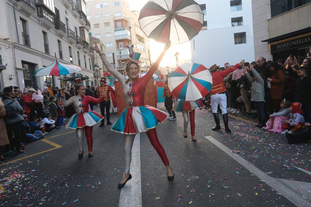 The city's streets were filled with colour for the carnival parade.