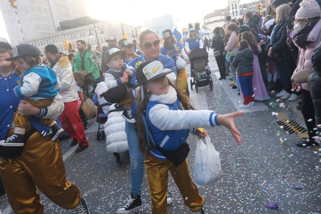 The city's streets were filled with colour for the carnival parade.