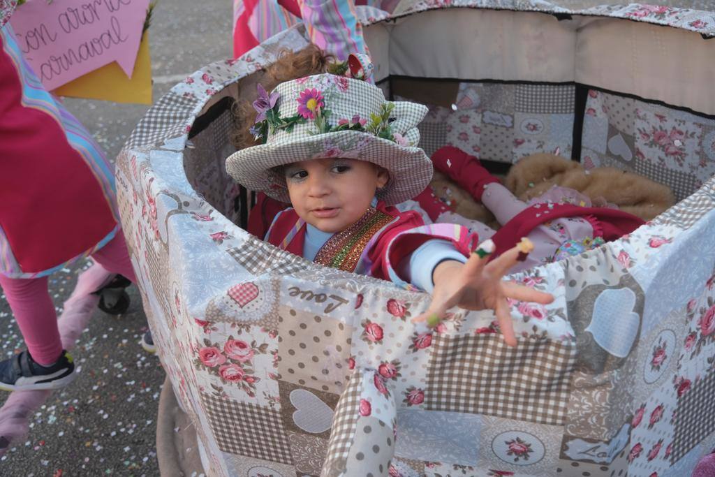 The city's streets were filled with colour for the carnival parade.