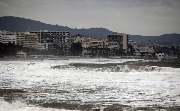 Aemet reactivates amber weather warning due to high winds on Costa del Sol