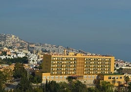 The old hotel site in Rincón de la Victoria