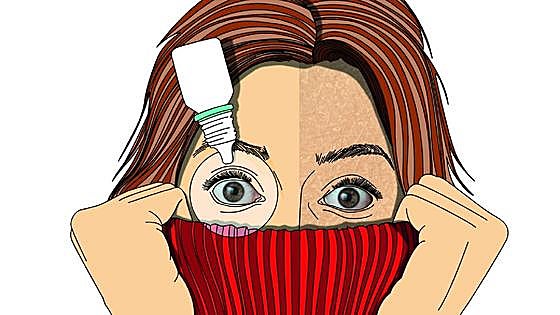 Taking care of your eyes and skin in winter