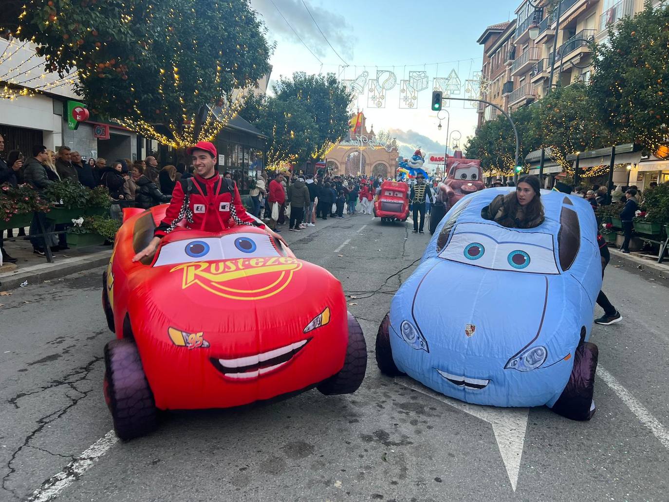 The Kings parade in Antequera.