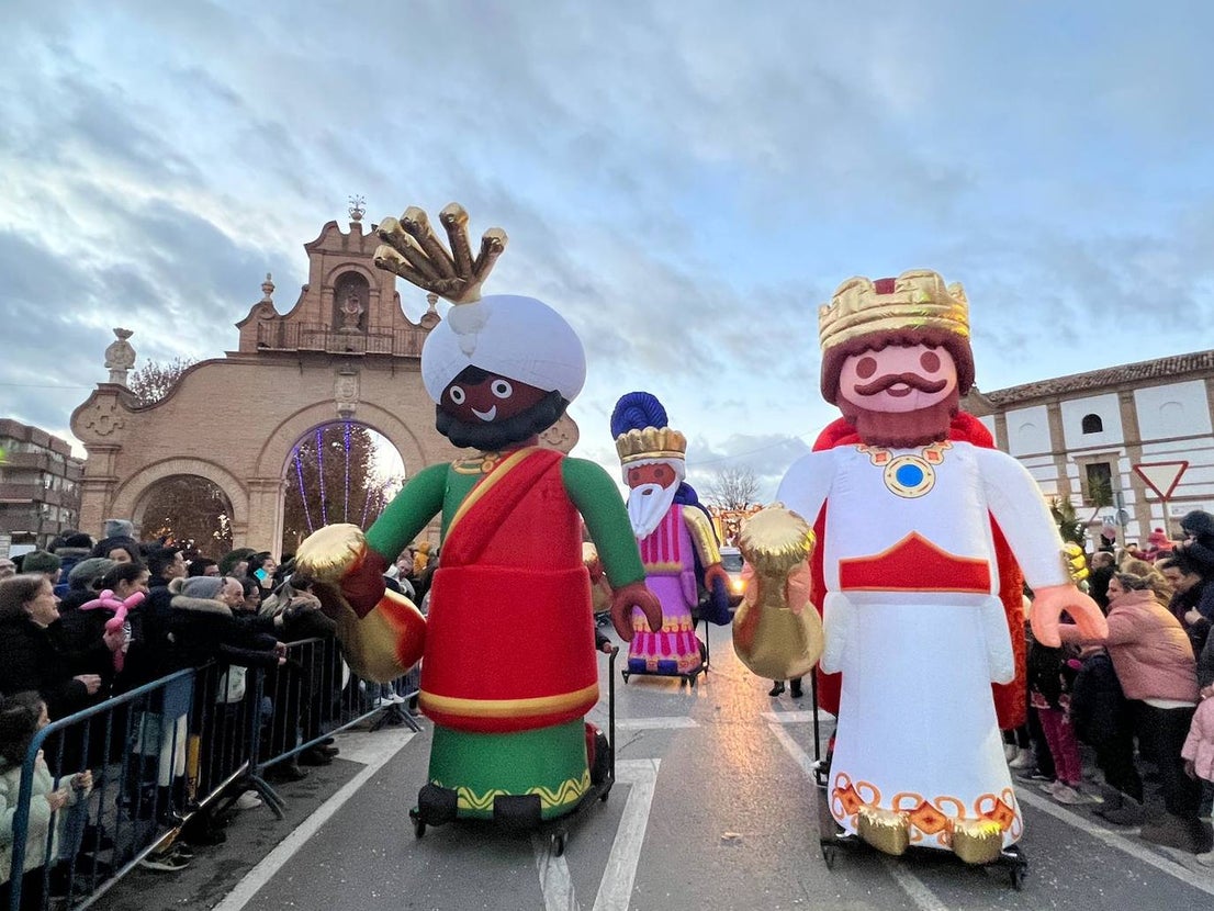 The Kings parade in Antequera.