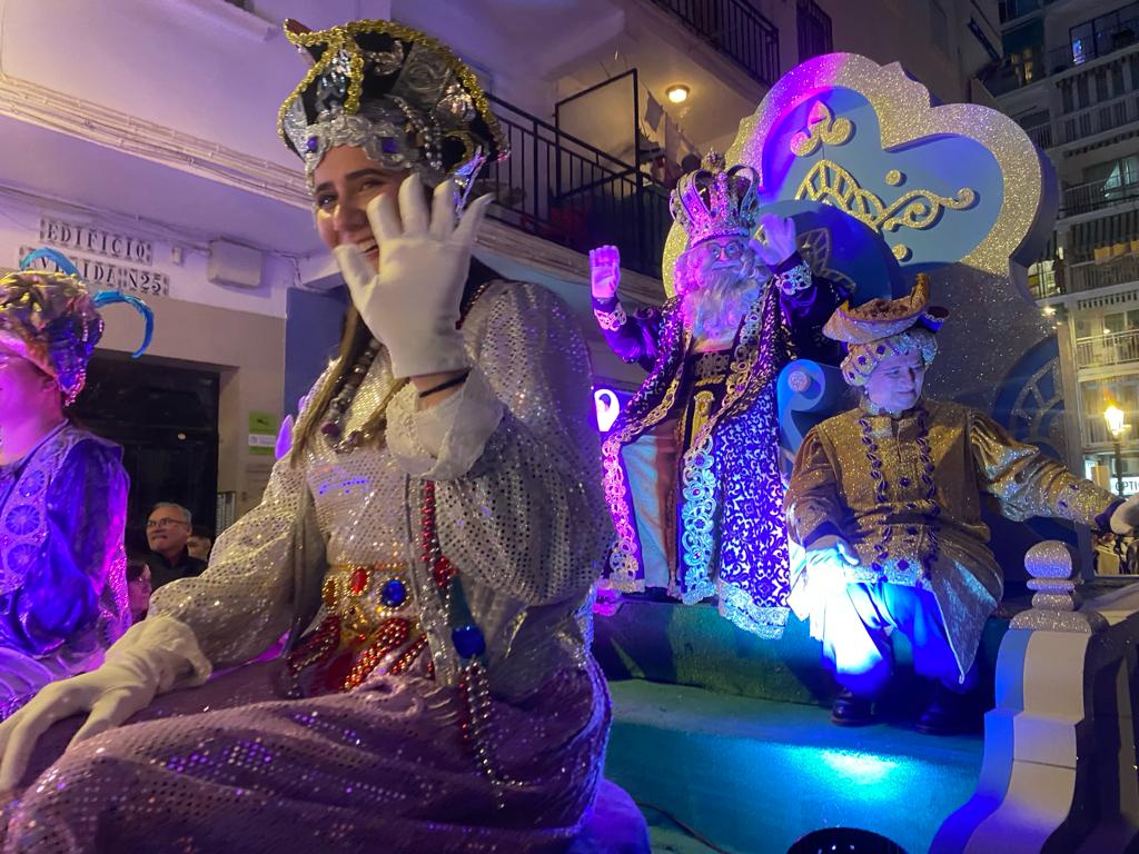 Melchior, Gaspar and Balthazar visit Nerja.