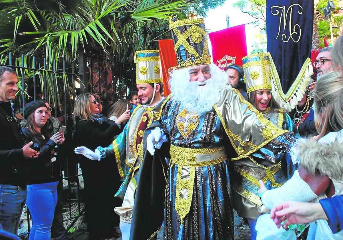 One of the Three Kings on the Costa del Sol in a file photo.