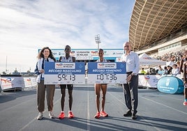 Toroitich and Nyaguthii, the winners of the previous edition.