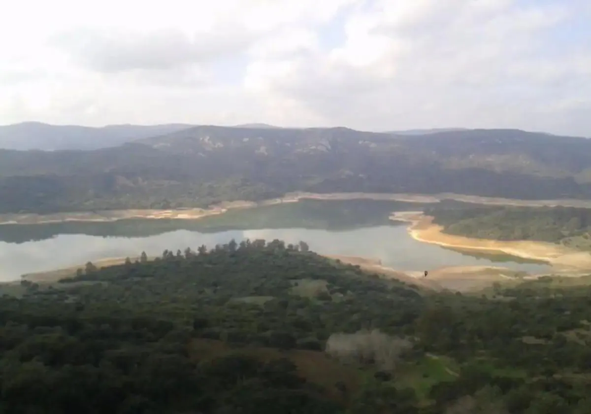 Guadarranque reservoir.