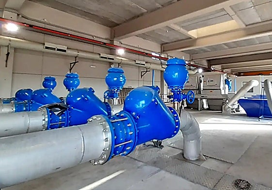 The 'water highway' is centred around the Rojas pumping station.