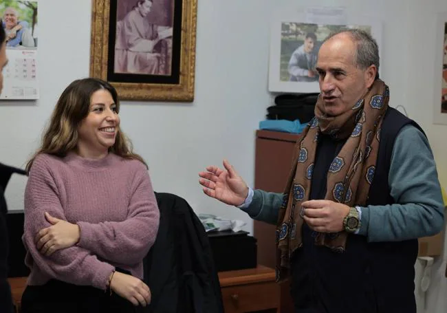 Sara García and Michel Bustillo are the two educators working with the project.