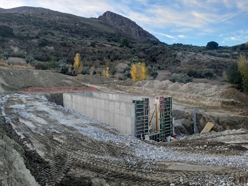 This is how an olive grove was transformed into a film set when the Oscar award contender Society Of The Snow was shot in Spain's Sierra Nevada
