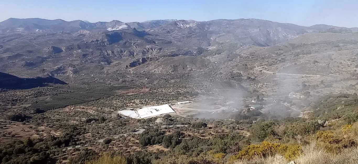 This is how an olive grove was transformed into a film set when the Oscar award contender Society Of The Snow was shot in Spain&#039;s Sierra Nevada