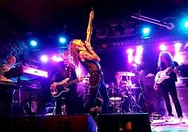 Deeper Purple with Rob Sas on right.