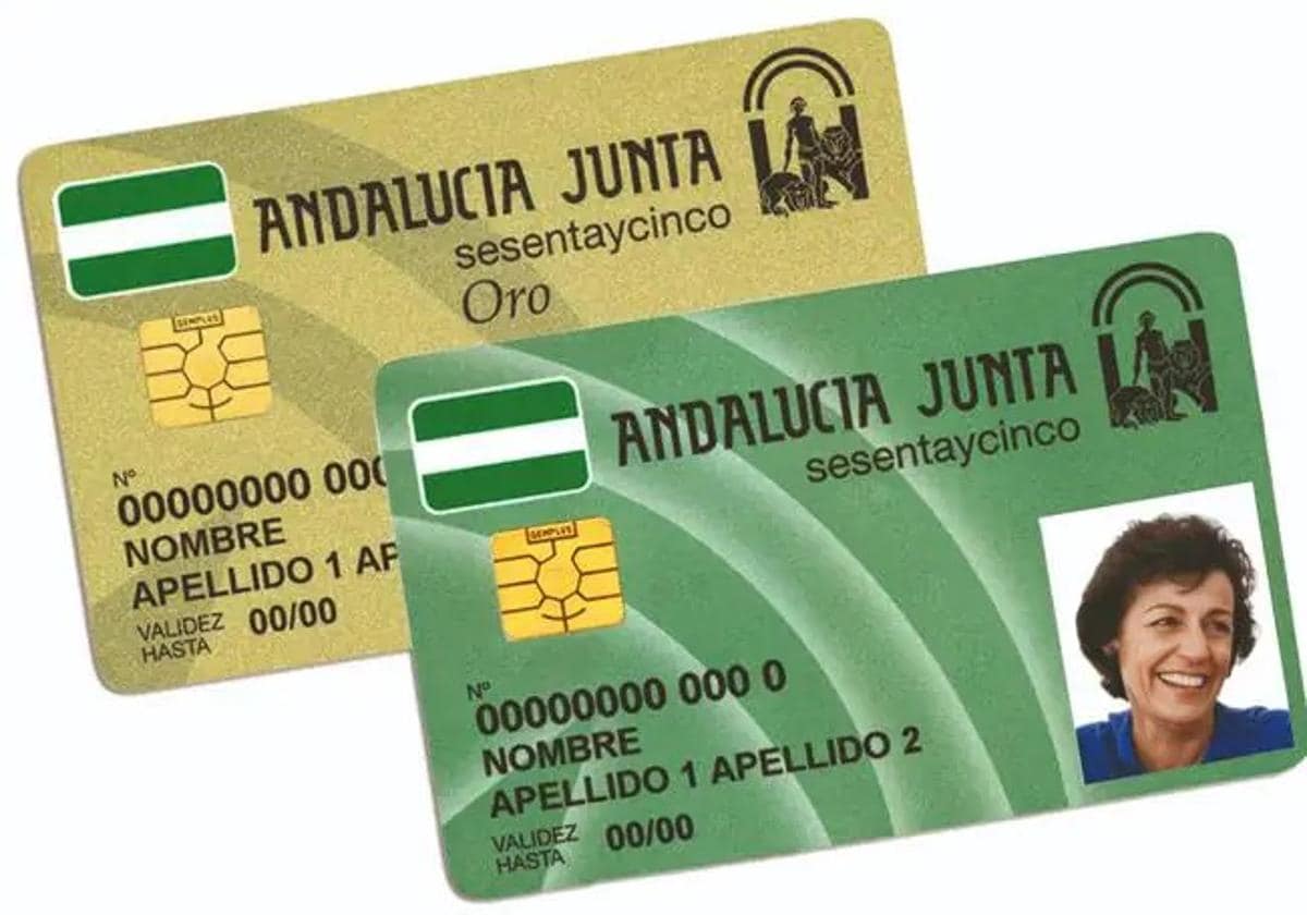 This is the Junta de Andalucía's discount card for over the 65s, where you can use it and how you can get one