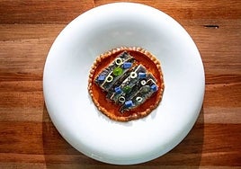 One of the dishes prepared in the restaurant