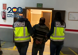 Man arrested for killing his partner and hiding her body among reeds in Malaga stream bed