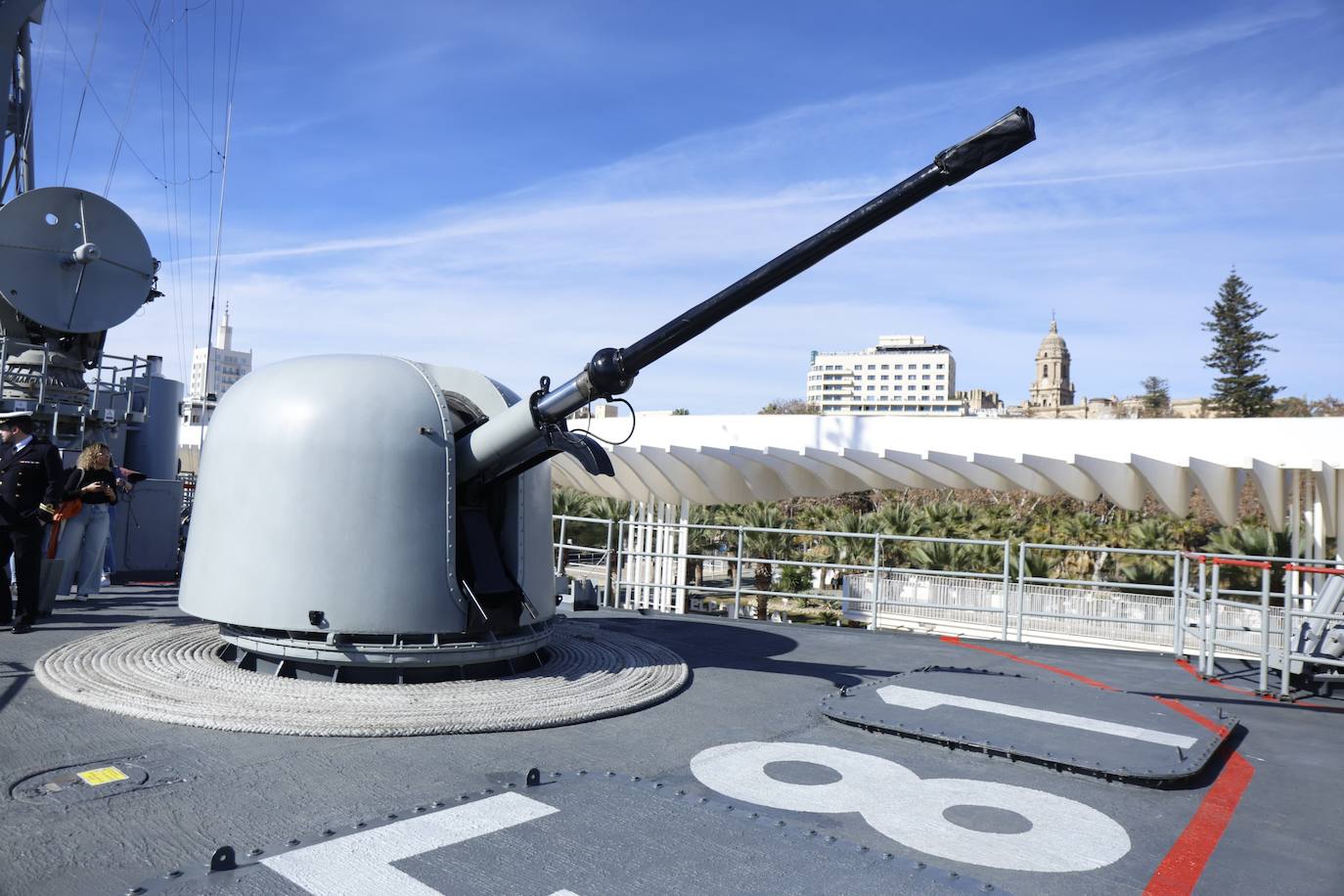 Spanish Navy warships in Malaga