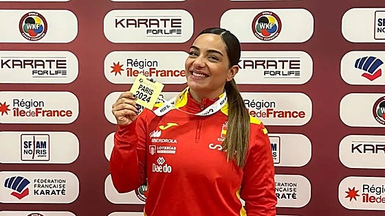 Malaga's María Torres secures first-ever gold medal in the karate Premier League