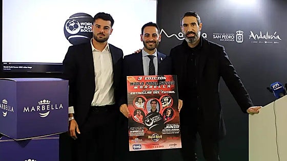 Around 30 ex-football pros to take to the padel court in Marbella this summer