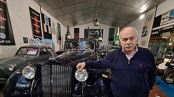 King Farouk’s Packard, lovingly cared for in Guadalhorce valley town