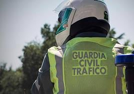 File image of Guardia Civil traffic officer.