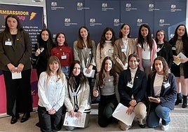 The young women who participated in the programme.