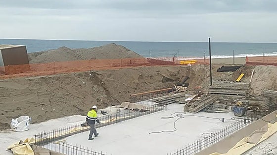 Ecologists file new complaint about beach bar with basement construction in Fuengirola