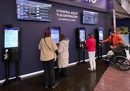 Vialia digital ticket dispensers, where from this weekend general tickets will cost 10.40 euros.