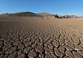 State of the Conde del Guadalhorce reservoir, one of those that supplies Malaga.