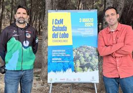 Salvador Domínguez and Ramón Alcaide present the mountain race.