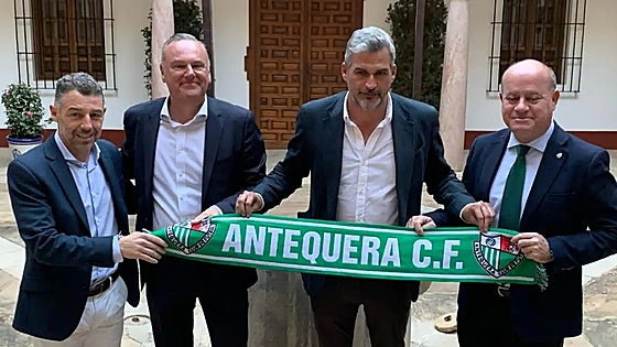 Mike Garlick, the new owner of Antequera CF